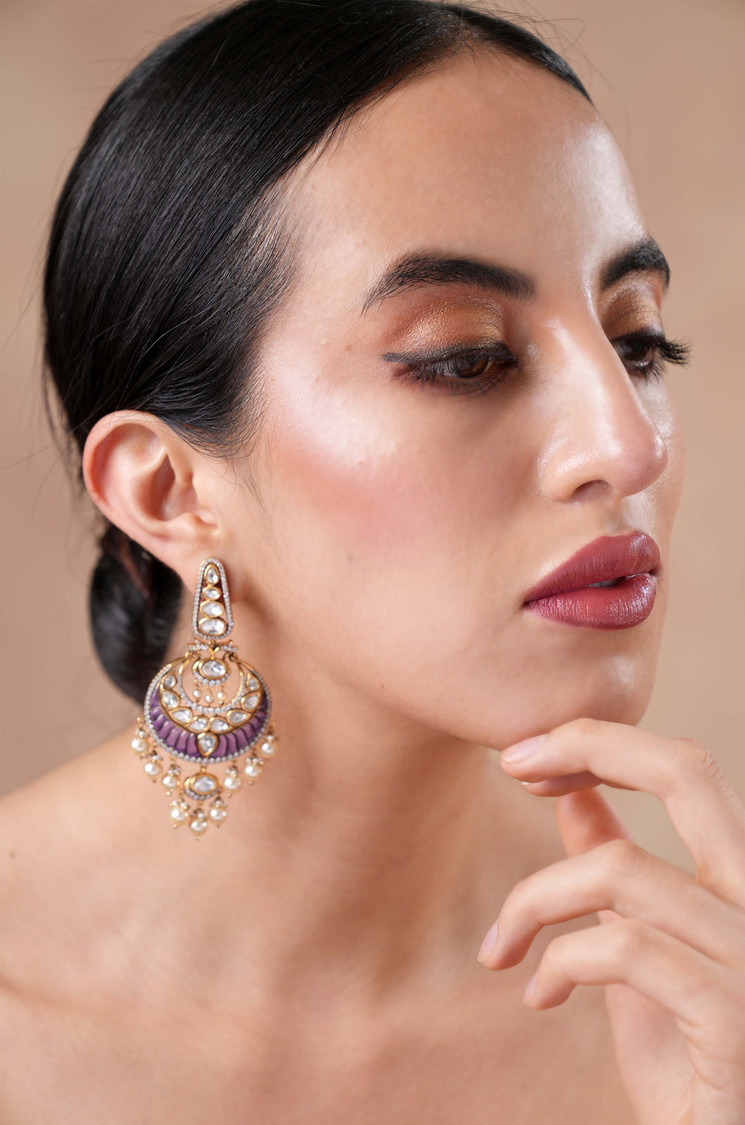 Omaza Polki Earrings