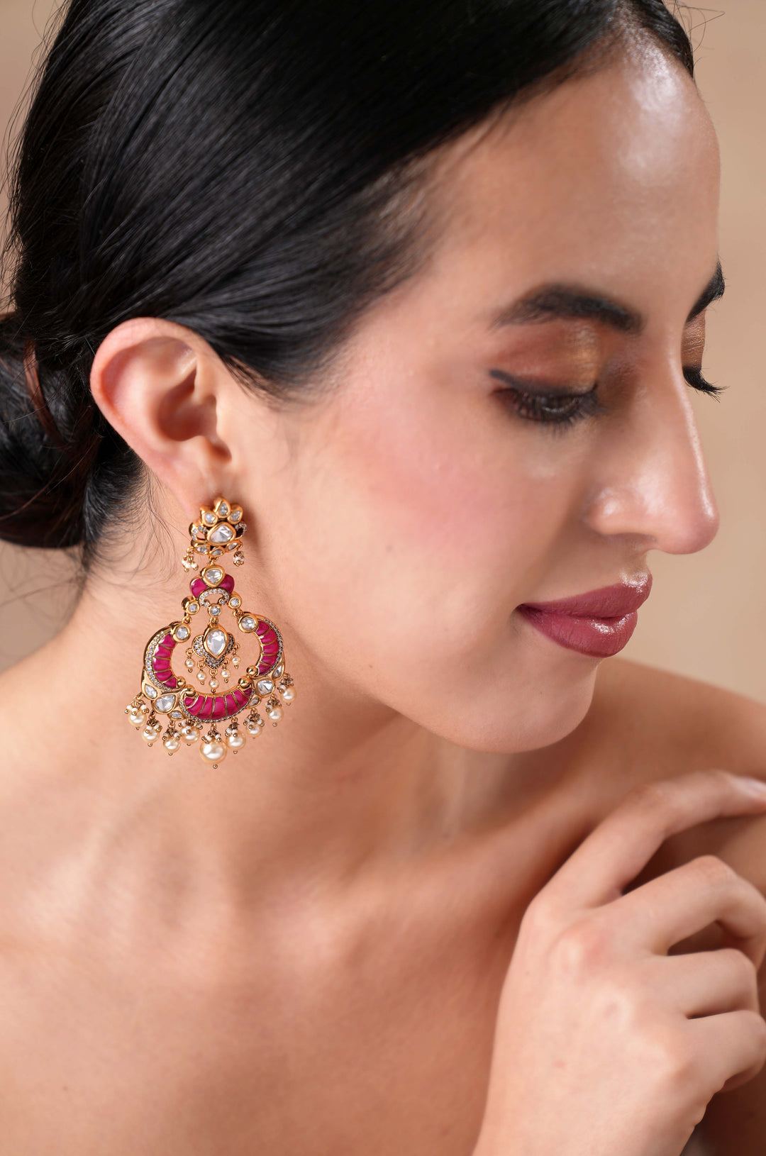 Lekhi Polki Earrings