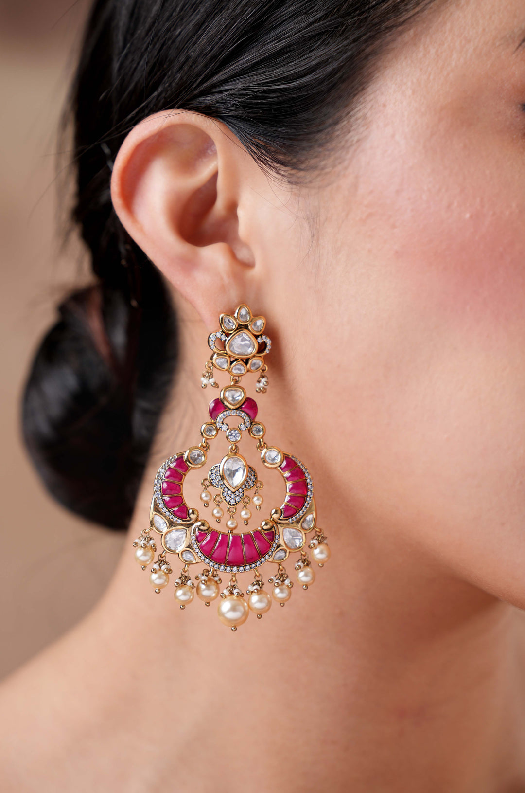 Lekhi Polki Earrings