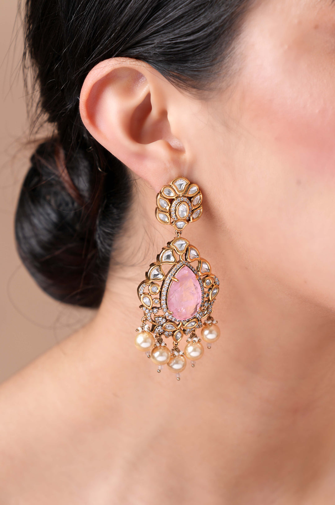 Noori Polki Earrings