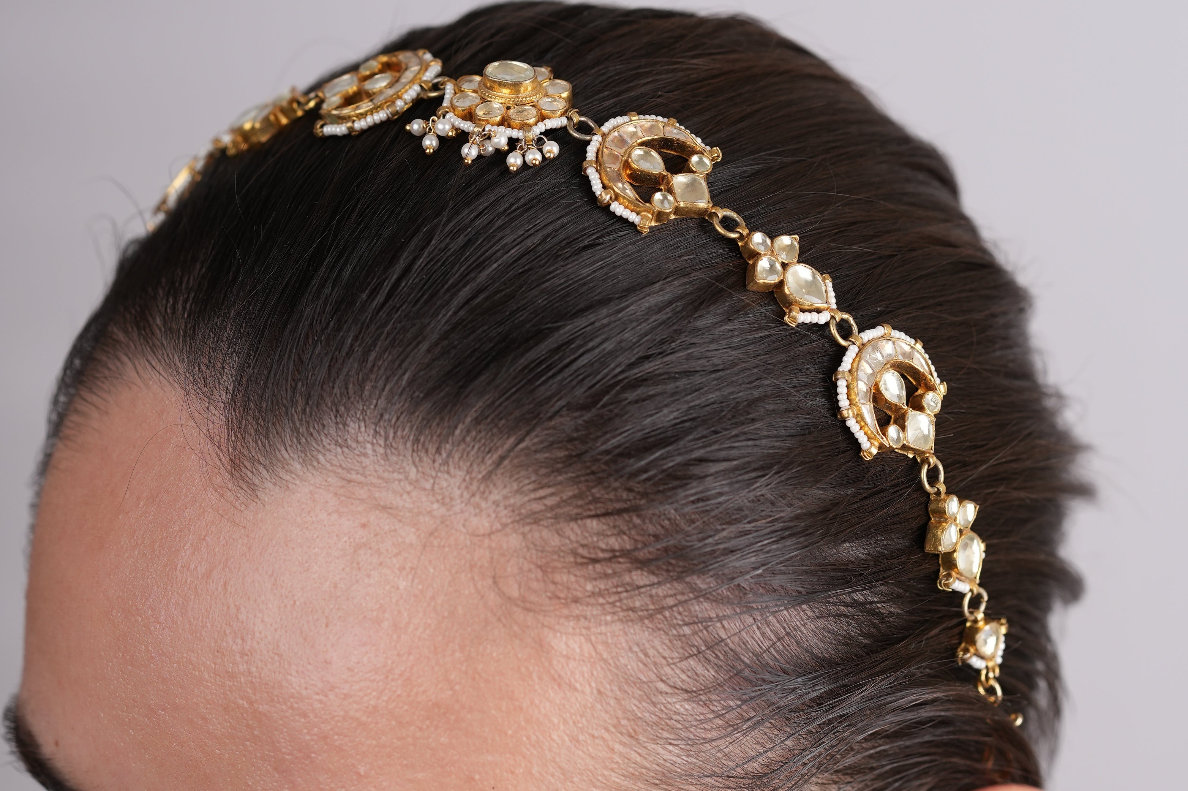 Ezara Gold Plated Sheeshpatti