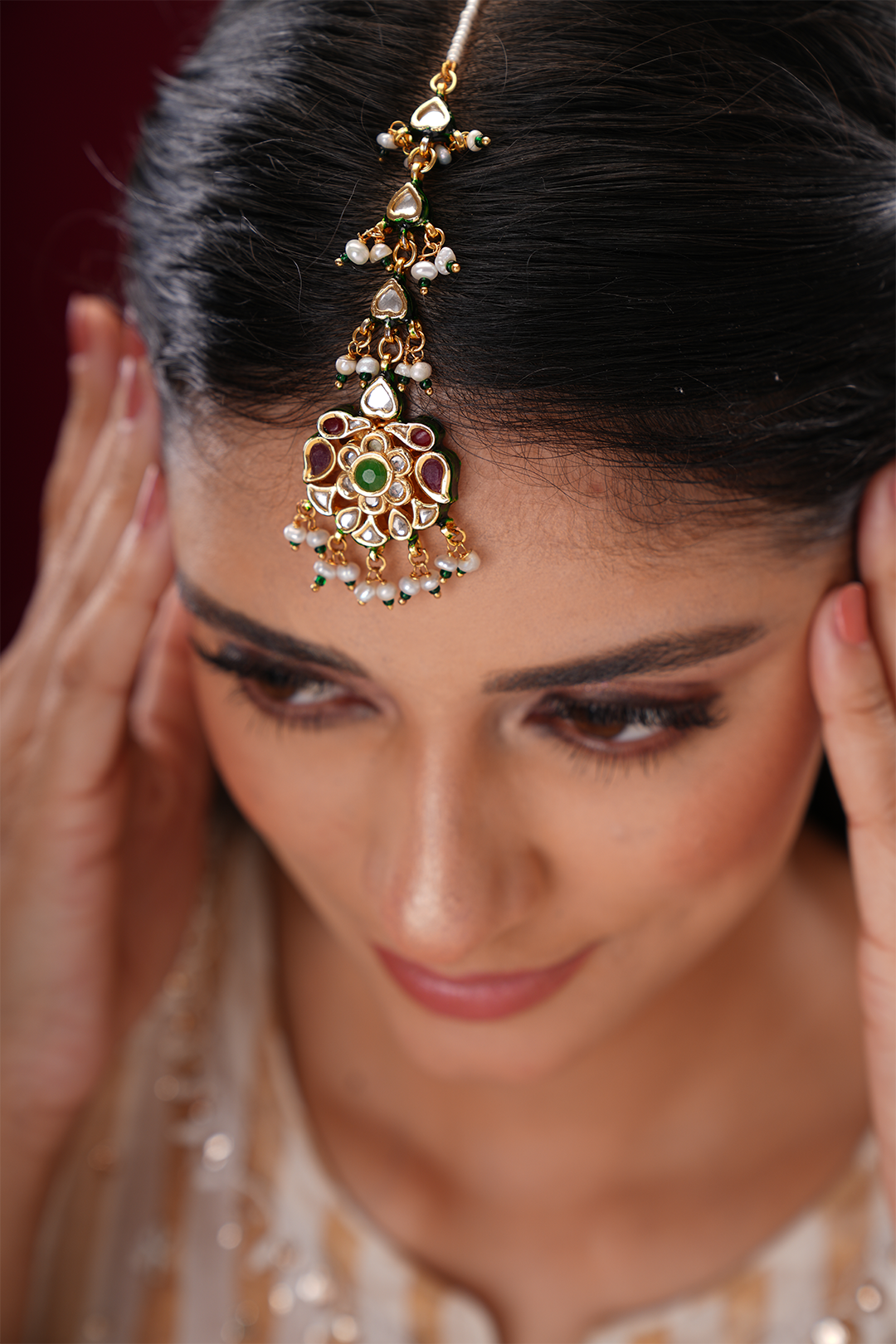 Aasya Kundan Maangtikka