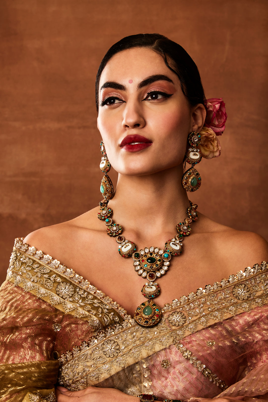 Zahra Antique Long Necklace