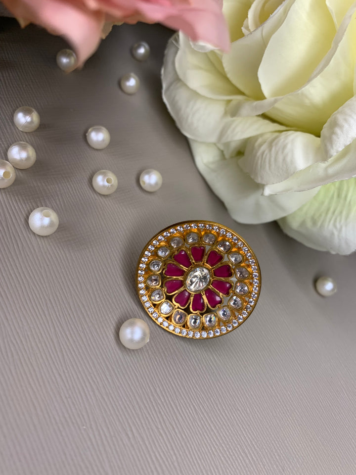 Suma Ruby Gold Ring