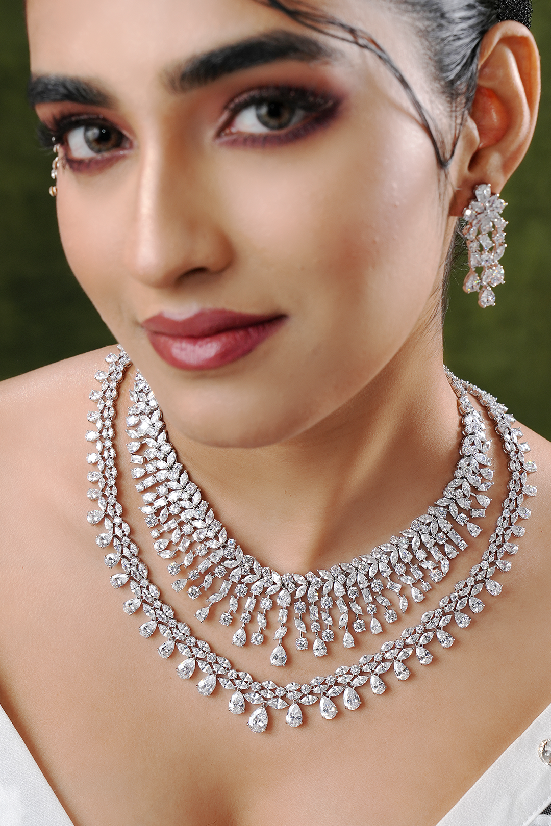 Noelle Diamond Necklace Set