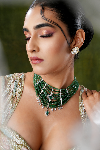 Riviera Green Necklace Set