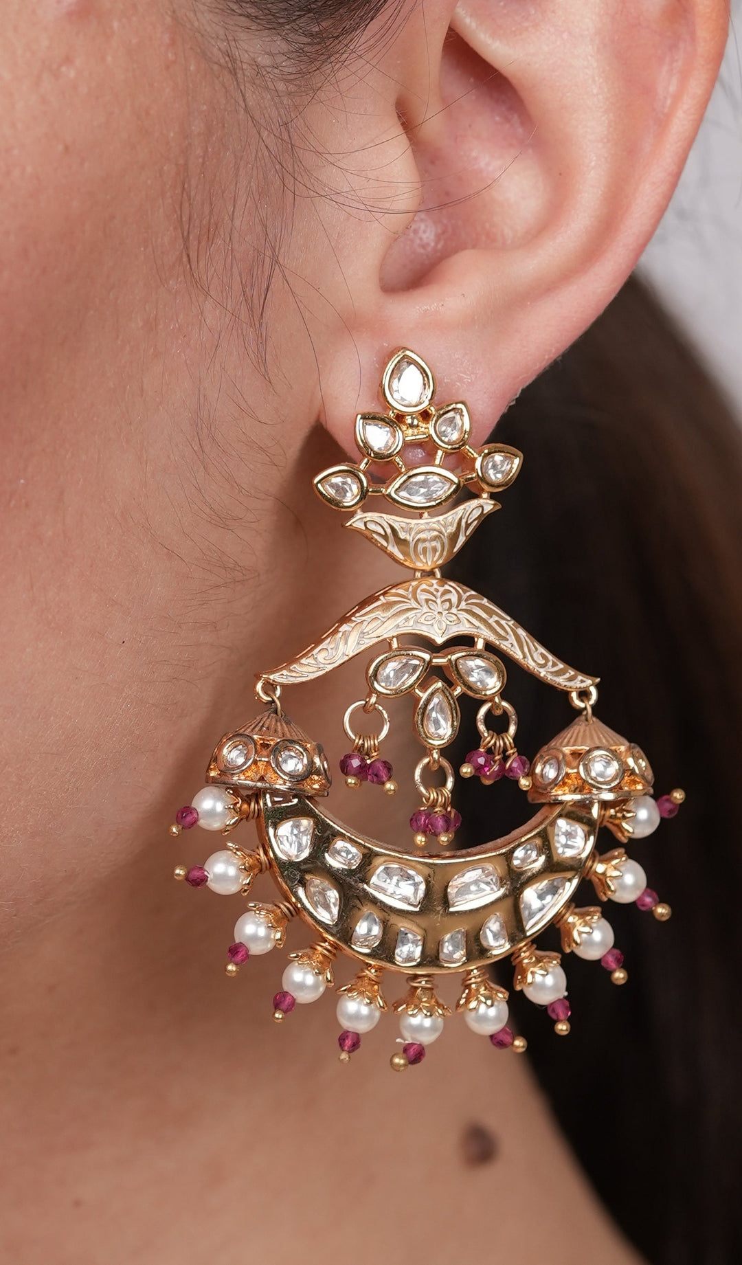 Kanval Kundan Earrings