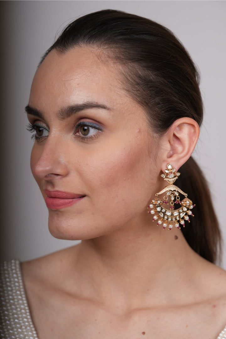 Kanval Kundan Earrings